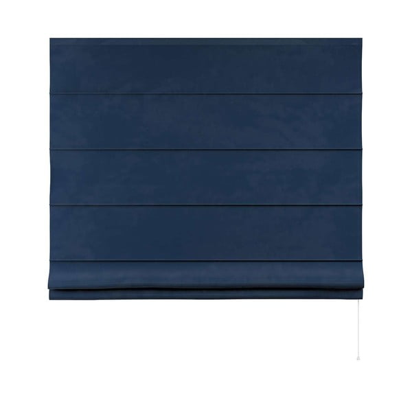 Jaluzea romană albastră 170x130 cm Posh Velvet - Yellow Tipi-image-3