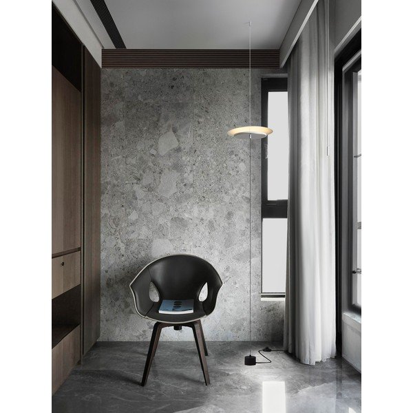 Lampadar alb mat LED cu intensitate reglabilă din aluminiu (înălțime 370 cm) Olos – Nova Luce-image-1