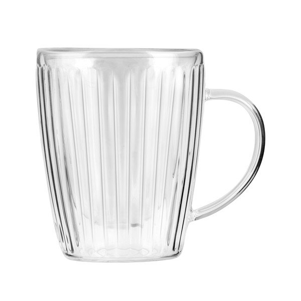 Căni 2 buc. pentru cappuccino din sticlă 250 ml Livio Duo – Vialli Design-image-4