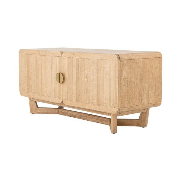 Comodă în culoare naturală din lemn de arbore de cauciuc 120x55x45 cm Serrone – Bloomingville-image-3