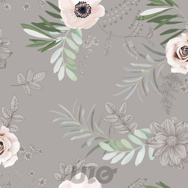 Față de masă lavabilă 140x240 cm Anemone – douceur d'intérieur-image-1