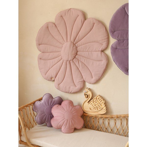 Covoraș de joacă  pentru copii roz-deschis Powder Rose – Moi Mili-image-3