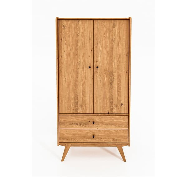 Dulap de stejar 100x200 cm Retro - The Beds-image-2