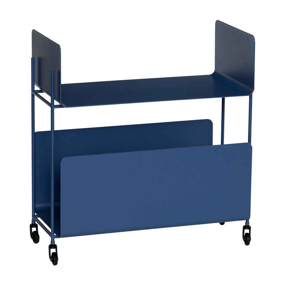Măsuță de servire cu roți din metal 32x63 cm Ays – Hübsch