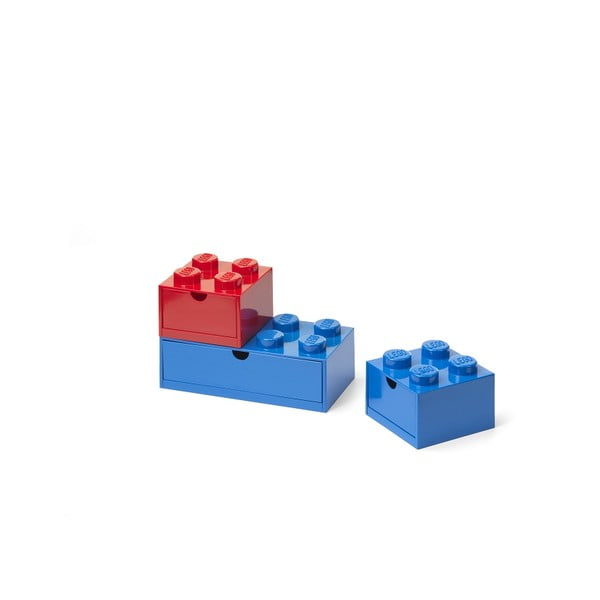 Cutii de depozitare din plastic pentru copii în set de 3 Multi-Pack - LEGO®-image-1