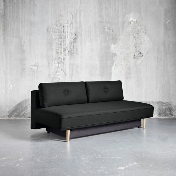 Canapea extensibilă Karup String Dark Grey-image-4