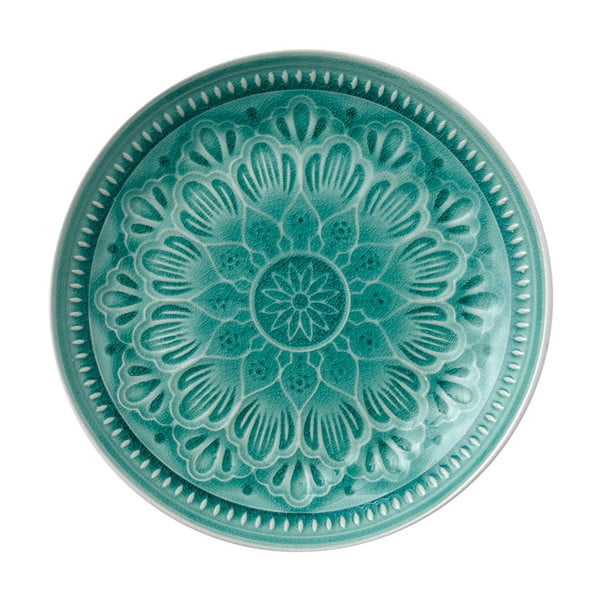 Farfurie ceramică Ladelle Catalina, ⌀ 20,5 cm, verde