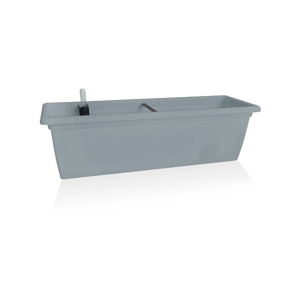 Jardinieră din plastic reciclat cu sistem de auto-irigare 59 cm Magnolie 2SMART – Gardenico
