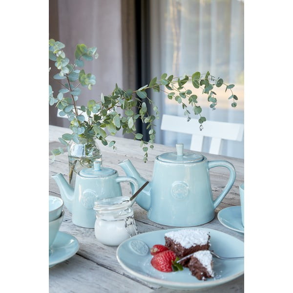 Ceainic din gresie ceramică Costa Nova, 1,07 l, turcoaz-image-1