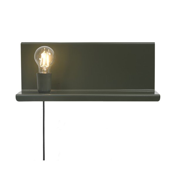 Aplică cu raft Homemania Decor Shelfie2, verde-image-2