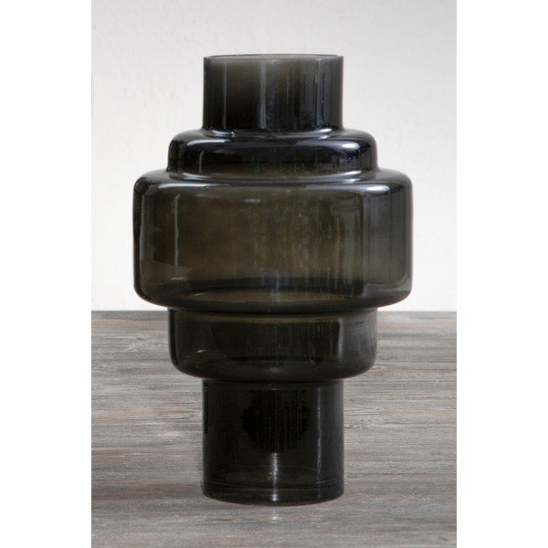 Vază neagră din sticlă (înălțime 30 cm) Cayden – Premier Housewares-image-4