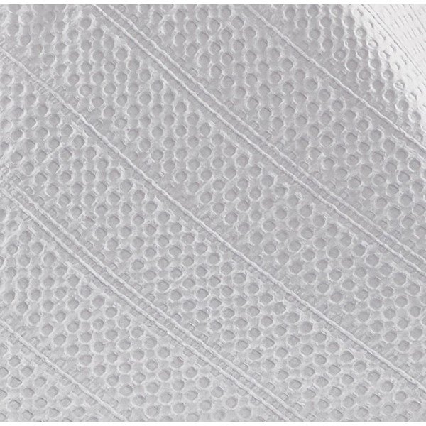 Cuvertură albă din bumbac pentru pat dublu 220x240 cm Lotus – Mijolnir-image-2