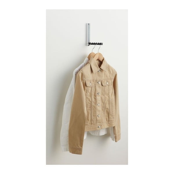 Cuier suspendat YAMAZAKI Mito, negru - alb-image-4