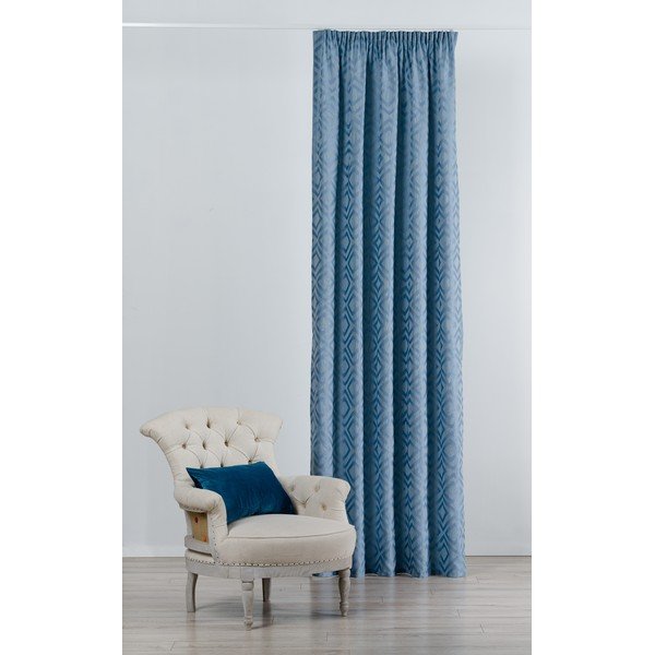 Draperie albastră 140x245 cm Giuseppe – Mendola Fabrics-image-1