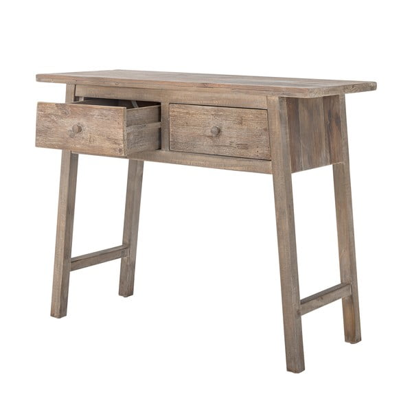 Masă consolă în culoare naturală din lemn de pin 40x100 cm Camden – Bloomingville-image-3