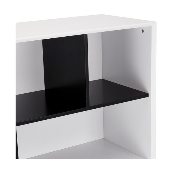 Bibliotecă albă 100x140 cm Lyon – Furnhouse-image-4
