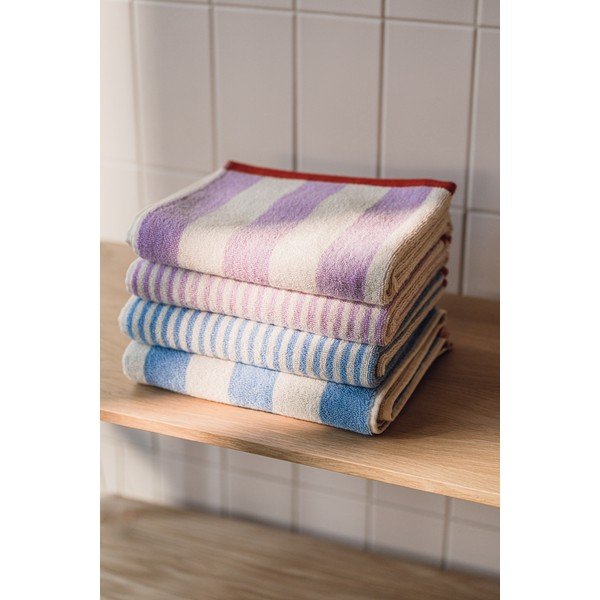 Prosop maro/crem din bumbac din frotir 50x80 cm Gobo – noo.ma-image-1