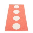 Covor tip traversă pentru interior și exterior somon 70x150 cm Vera Flamingo – Pappelina
