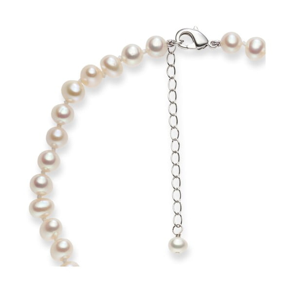 Colier cu perle Nova Pearls Copenhagen Danielle White-image-2