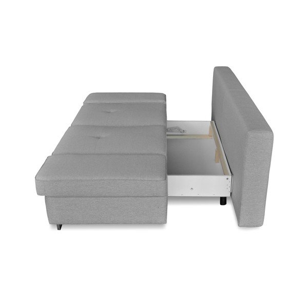 Canapea extensibilă cu 2 locuri Windsor & Co. Sofas Iota, gri deschis-image-1