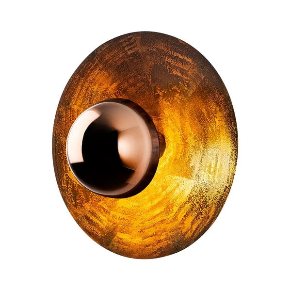 Aplică de perete arămie ø 38 cm Kurt – Opviq lights-image-2