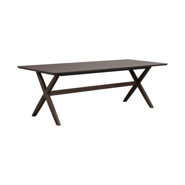 Masă de dining cu blat cu aspect de lemn de stejar 230x95 cm Calverton - Rowico-image-3