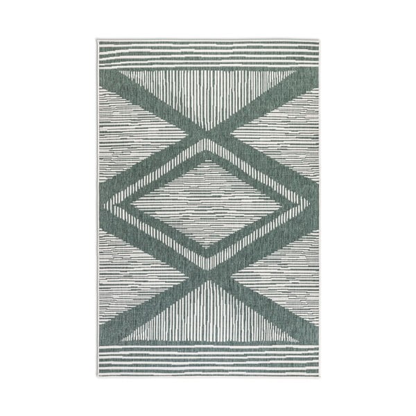 Covor de exterior verde/crem 120x170 cm Gemini – Elle Decoration-image-2
