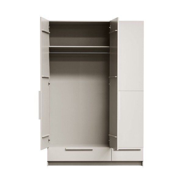 Dulap modular crem din lemn de pin 142x215 cm Pure – WOOOD-image-2