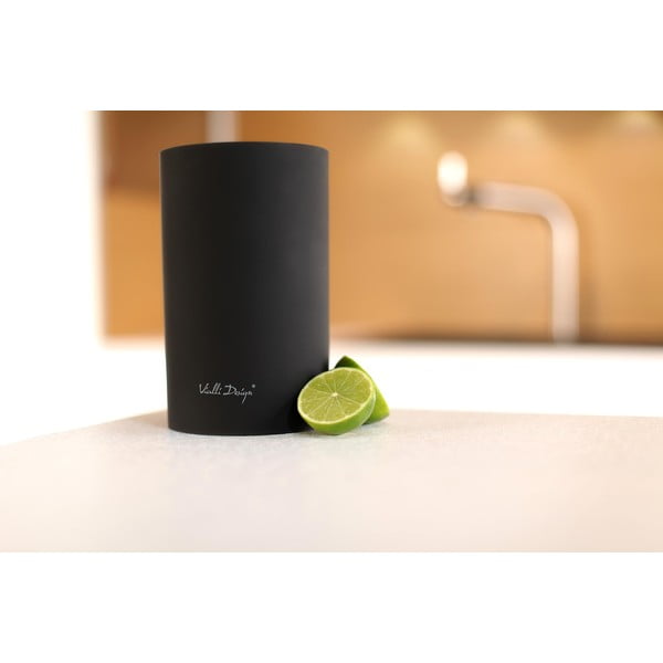 Suport pentru cuțite Vialli Design Universal, negru-image-3