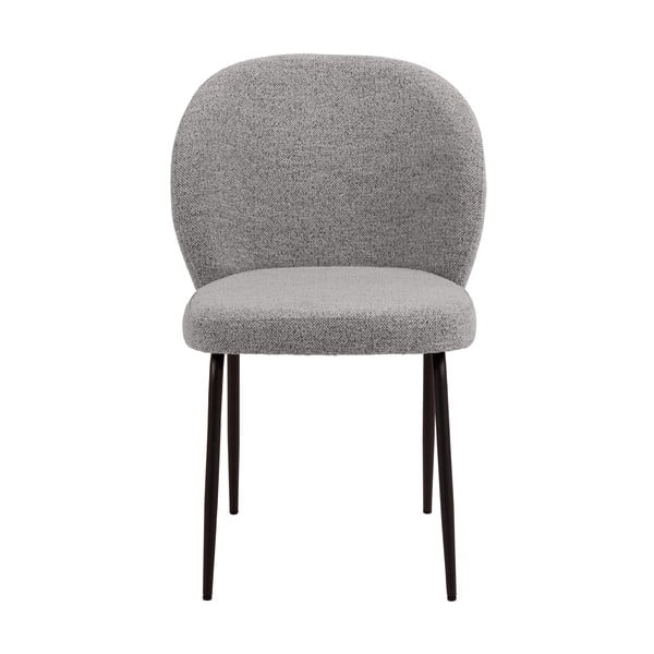 Scaune de sufragerie gri 2 buc. Patricia - Actona-image-3