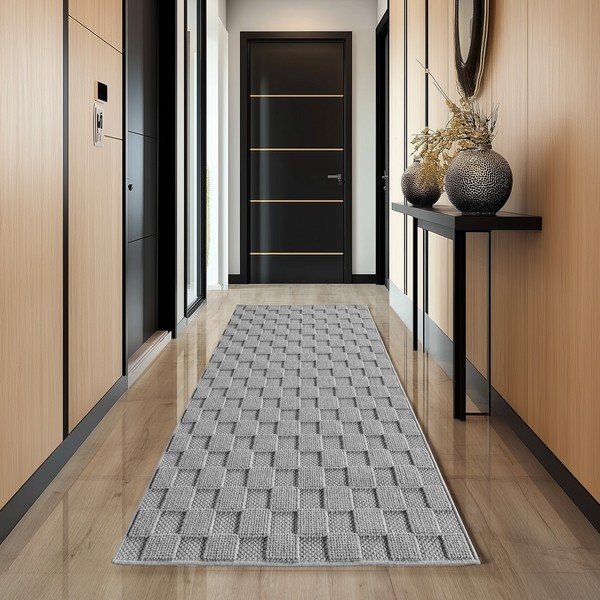 Covor gri 80x150 cm Helix 2203 – Ayyildiz Carpets-image-1