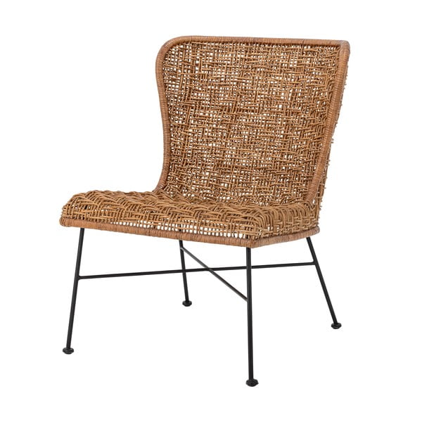 Fotoliu în culoare naturală țesut Somme – Bloomingville-image-4