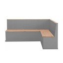 Bancă gri Sara – Støraa