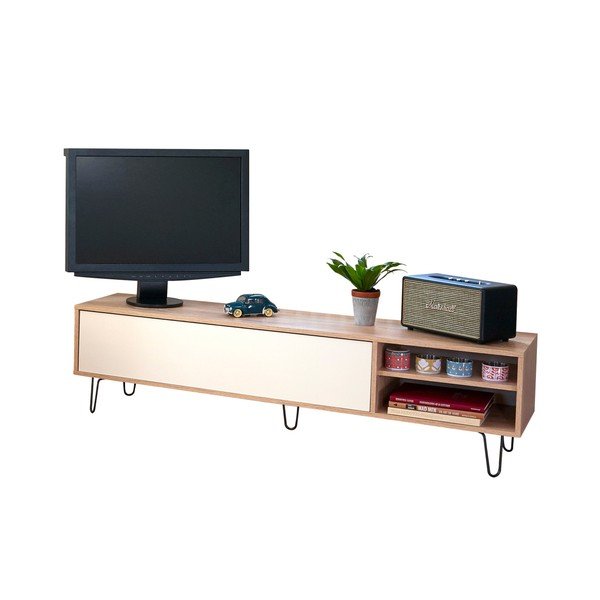 Comodă TV TemaHome Aero, alb-image-4