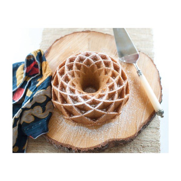 Formă pentru chec bundt /guguluf Nordic Ware Jubilee, 2,4 l, auriu-image-2