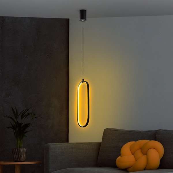 Lustră neagră LED Can – Opviq lights-image-3