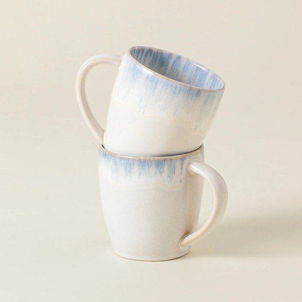 Cană albastru-deschis din gresie 440 ml Brisa – Costa Nova-image-1