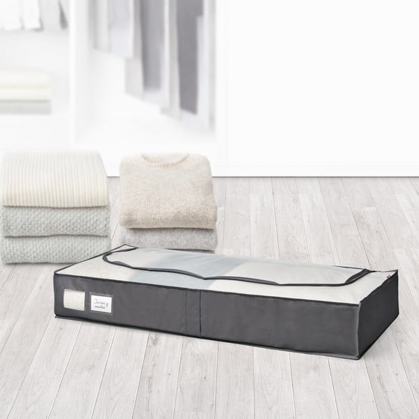 Cutie de depozitare sub pat din material textil cu pereți întăriți – Rayen-image-1