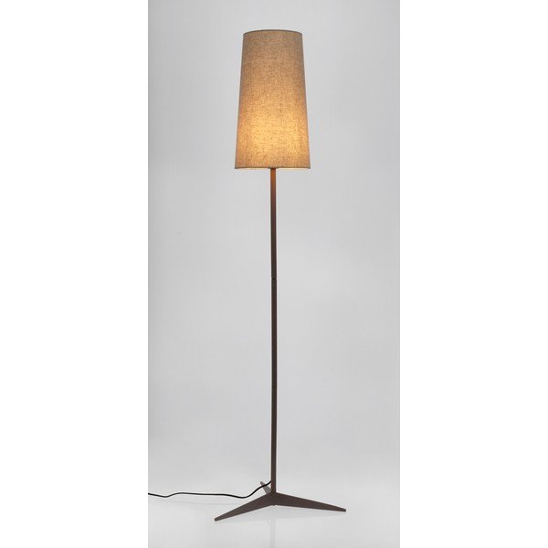 Lampadar bej cu abajur textil (înălțime 166 cm) Assam – Bizzotto-image-1