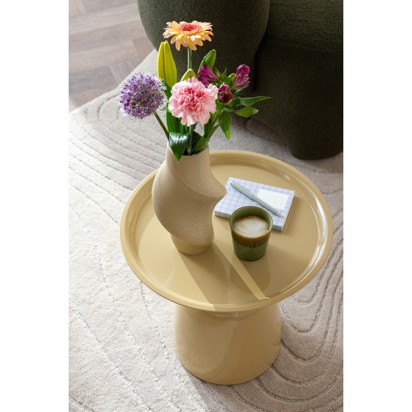 Măsuță auxiliară rotundă din metal ø 44 cm Paris – Leitmotiv-image-1