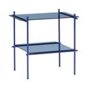 Măsuță auxiliară cu blat din sticlă Niche – Hübsch