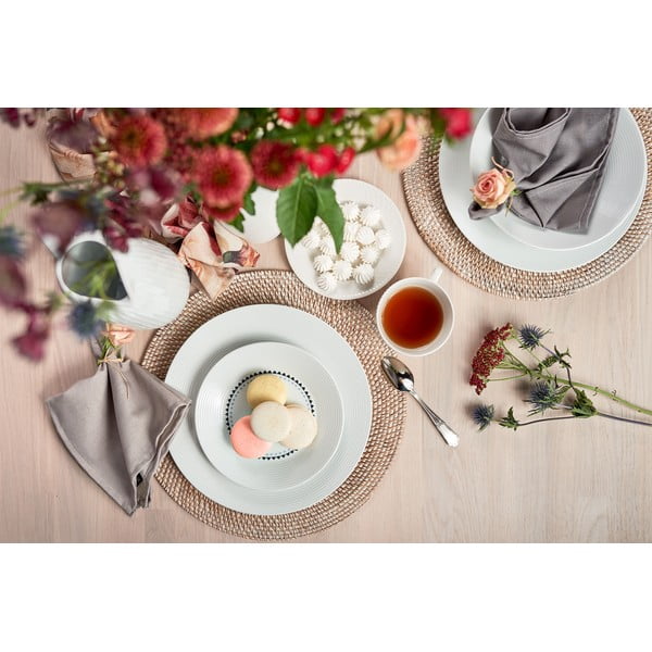 Suport din ratan pentru farfurie Tiseco Home Studio, ⌀ 36 cm, alb-image-3