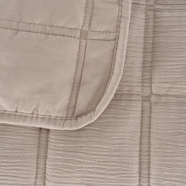 Cuvertură bej matlasată 230x280 cm – Ixia-image-1