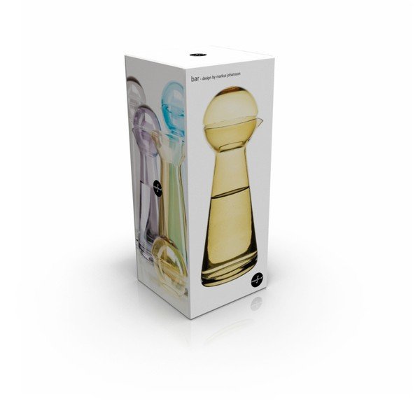 Carafă pentru vin Sagaform Birdie, 0,5 l, chihlimbar-image-4