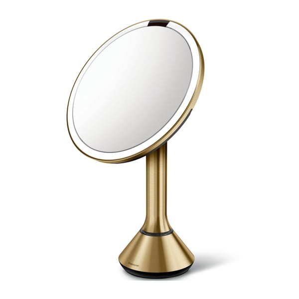 Oglindă cosmetică (5x) cu led/de mărire ø 20 cm Sensor – simplehuman-image-4