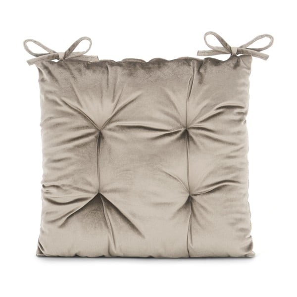 Pernă de scaun din catifea 40x40 cm Aleksa – Restilo