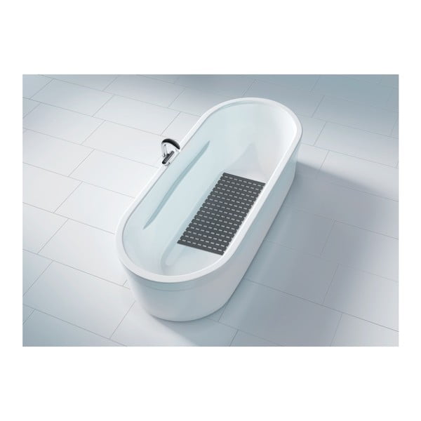 Covoraș pentru cadă sau cabina de duș Wenko Arinos, 63 x 40 cm, gri închis-image-2