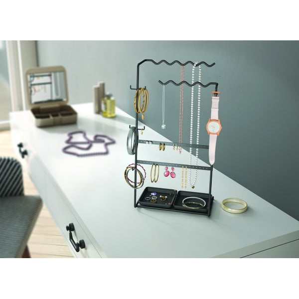 Organizator de bijuterii Metaltex My Jewels, negru-image-3