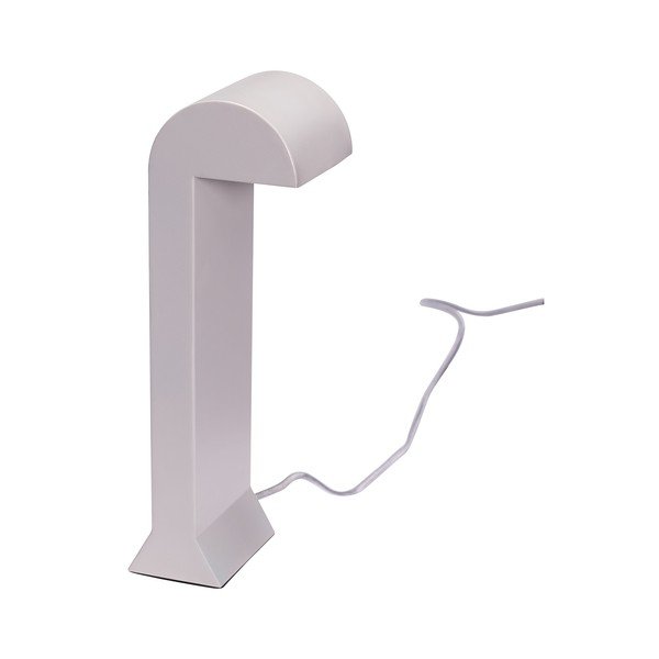 Veioză gri deschis LED cu intensitate reglabilă (înălțime 34 cm) Soothe – Hübsch-image-2