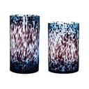 Set 2 vaze din sticlă Hübsch Hazy